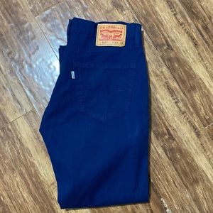 Levi Strauss & Co 511 Dark Blue Slim Fit Jeans W33 L32 - Great Condition